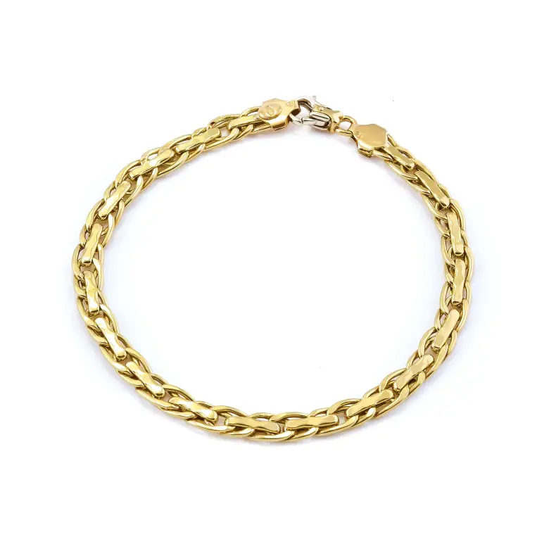 Bransoletka gruba złota Bransoletka gruba złota